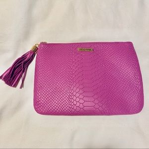 GiGi NY python clutch